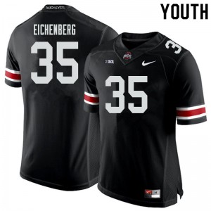 Youth Tommy Eichenberg Black OSU Buckeyes Football #35 Jersey 851995-142