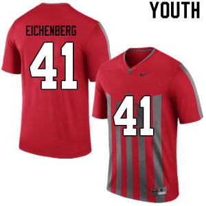 Youth Tommy Eichenberg Retro OSU Football #41 Jersey 773004-488
