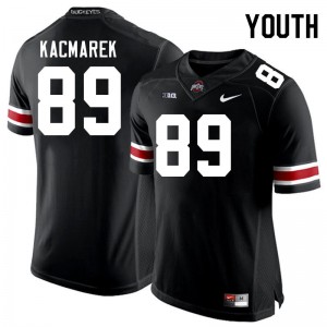 Youth Will Kacmarek Black Ohio State Football #89 Jersey 175050-883