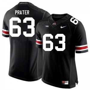 Men Zach Prater Black Ohio State Football #63 Jersey 481772-718